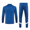 Olympique de Marseille Sweat d'Entraînement Quart-Zip Bleue 2023-24